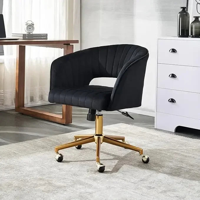 Home Office Chair Swivel Velvet Desk Chair