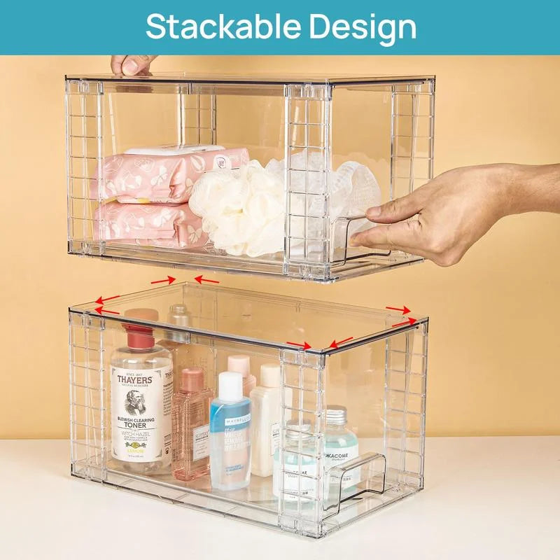 Vtopmart 2-8Pack StackableStorage Drawers