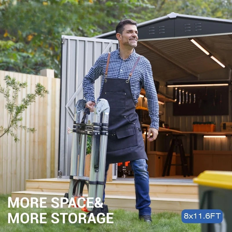 8 x 12 FT Outdoor Storage Shed