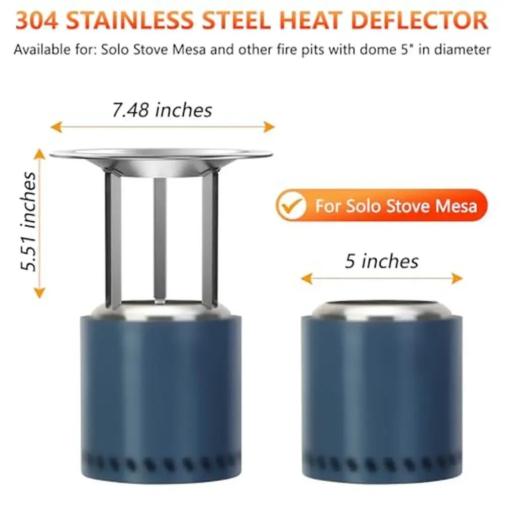 Stainless Steel Fire Pit Accessory
