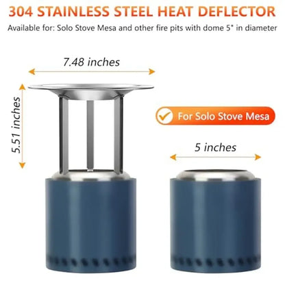 Stainless Steel Fire Pit Accessory