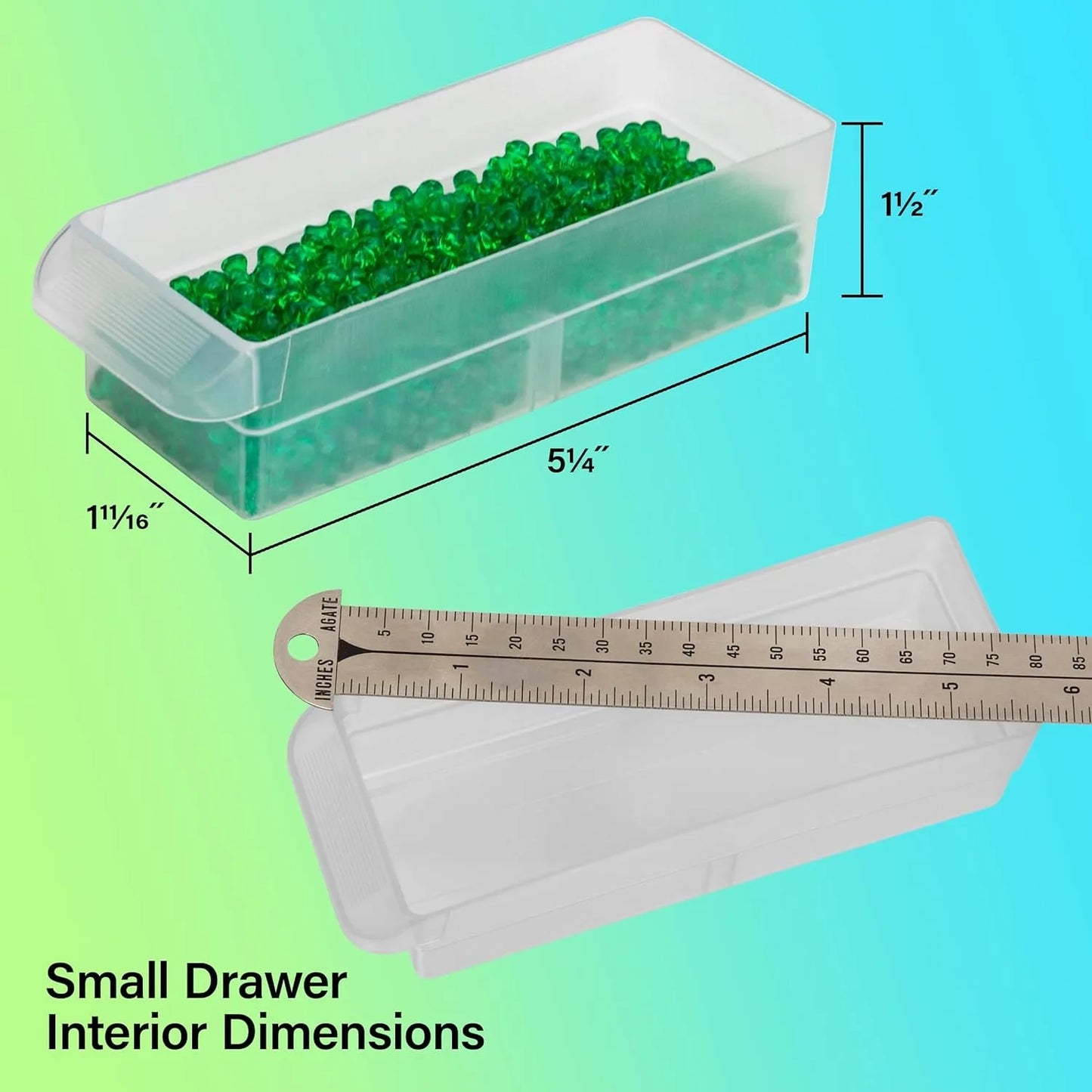 44 Drawer Plastic Parts Storage