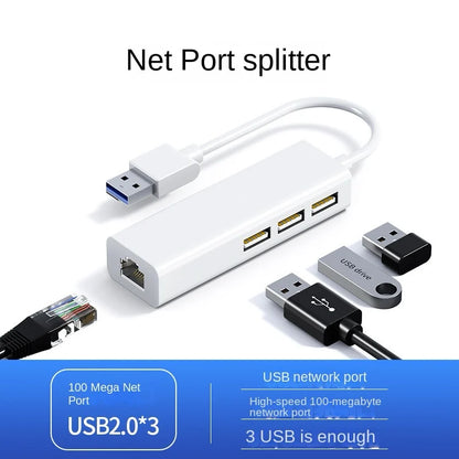 Type-C to Ethernet Port USB 2.0