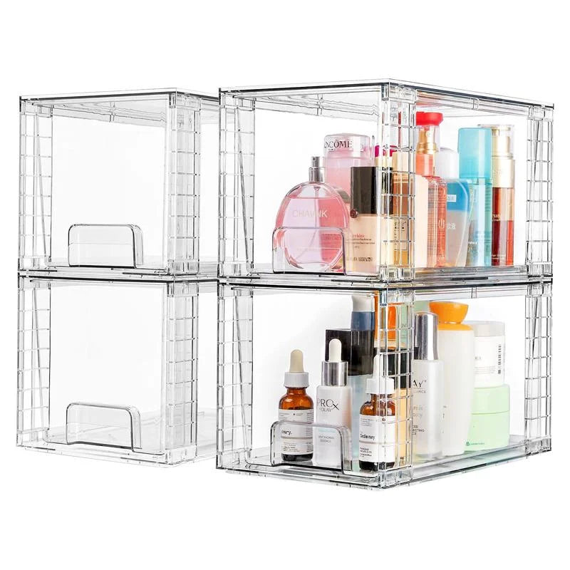 Vtopmart 2-8Pack StackableStorage Drawers