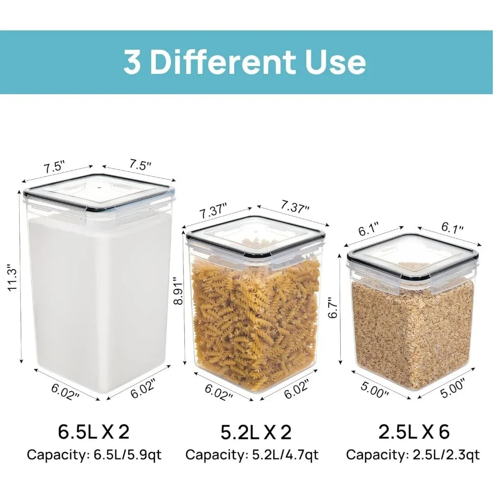 Vtopmart 10 PCS Storage Containers