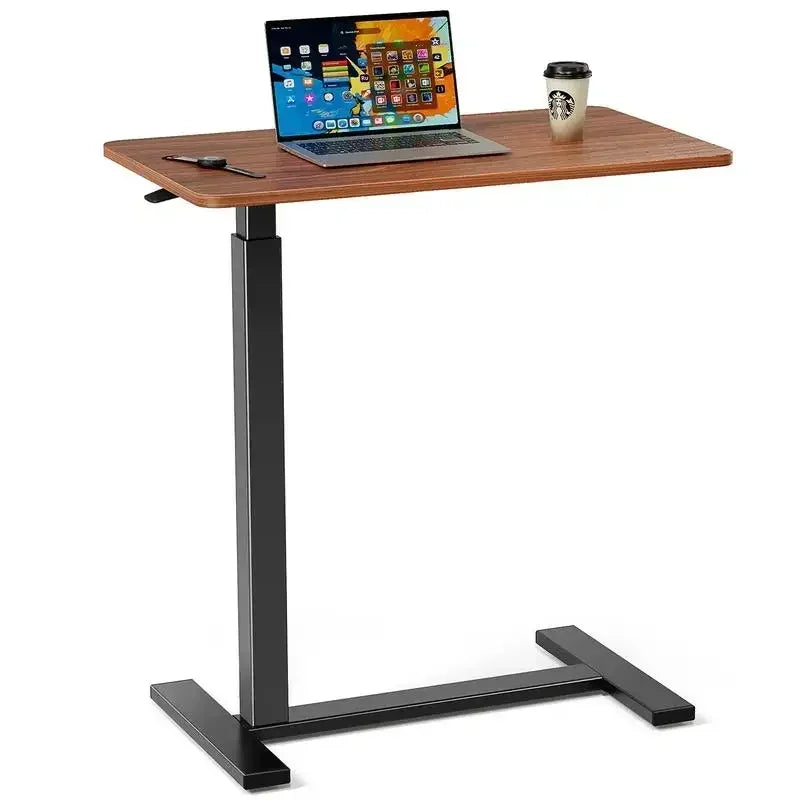 SweetFurniture Small Mobile Rolling Standing Desk