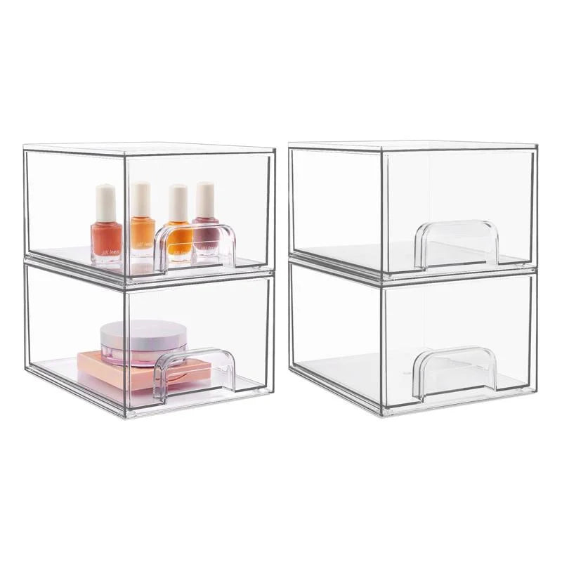 Vtopmart 2-8Pack StackableStorage Drawers