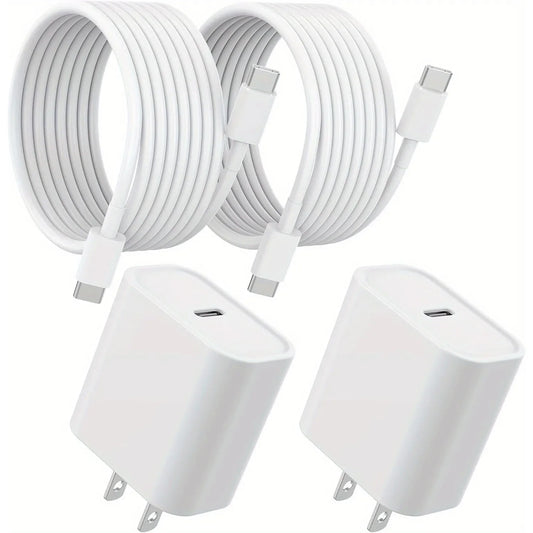 USB C Charger for iPhone 15 Charger, 2 Pack