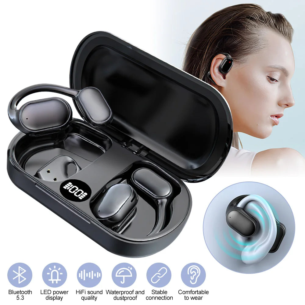 TWS Bluetooth Earphones Waterproof Headset