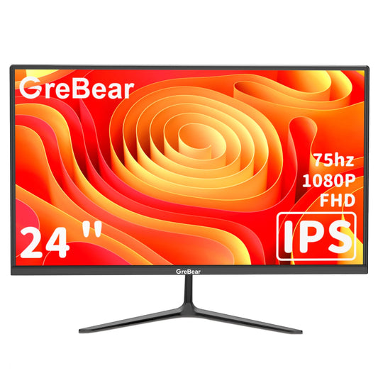 GreBear IPS Computer Monitor 24 Inch